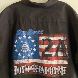 NWOT Red Kap Big Boss “Don’t tread on me” work shirt